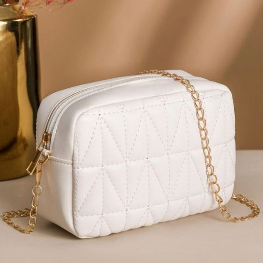 Quilted Chain Shoulder Bag
