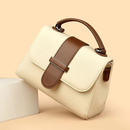 Structured Satchel Handbag